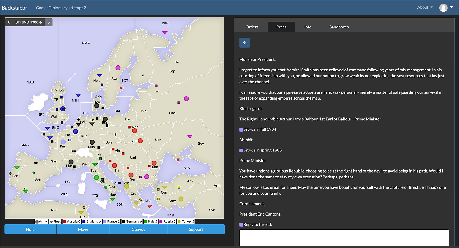 Playing Diplomacy online transformed the infamously brutal board game